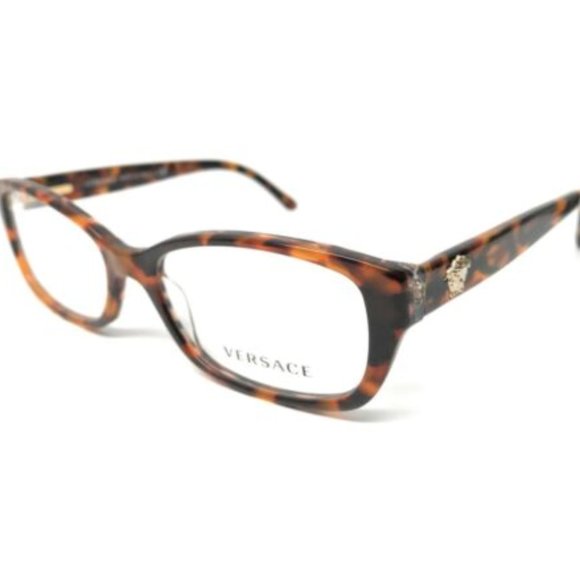 Versace Women's Havana Eyeglasses! - Picture 1 of 4